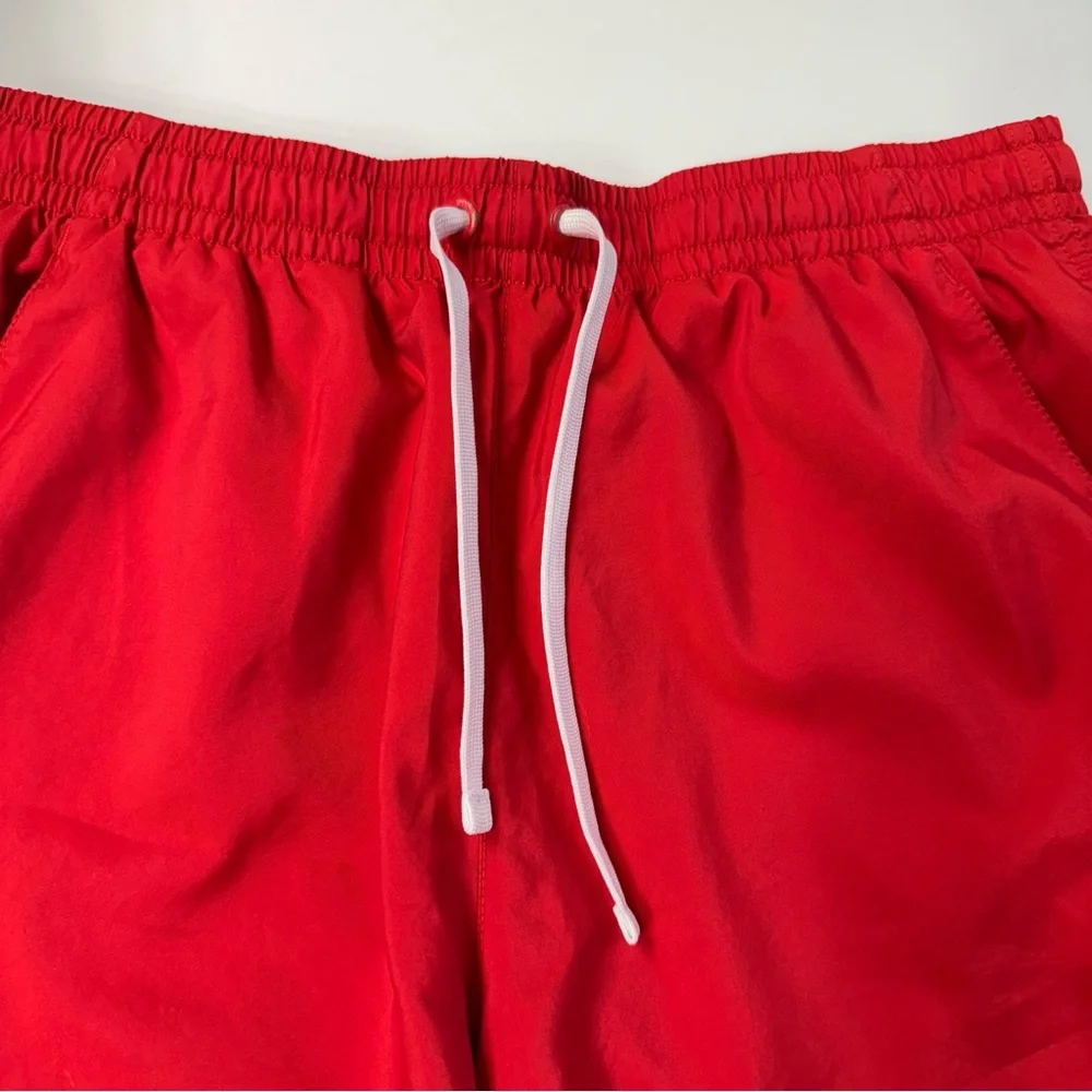 Nike Men's Bold Red Swim Trunks